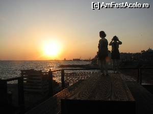 P17 [JUL-2009] Rasarit de soare la Iraklio, langa portul unde sosesc ferry/urile dinspre continent