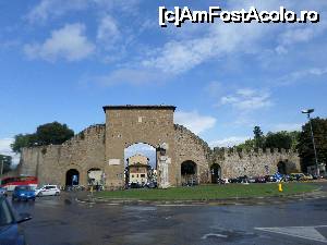 P03 [OCT-2015] Porta Romana - cea mai veche poarta a Florentei si zidurile istorice