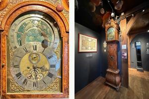 [P66] Zaanse Schans, , Primul „Ceas Mondial”, Ceas cu carcasă lungă realizat în 1755, de ceasornicarul Gerrit Knip » foto by mprofeanu <span class="label label-default labelC_thin small">NEVOTABILĂ</span>