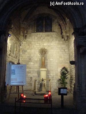 P100 [FEB-2012] Barcelona, Biserica (Iglesia) Santa Maria del Mar: primul clopot al bisericii