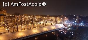 P02 [JAN-2021] Seara din balcon, privim spre Crişul Repede şi Podul Dacia