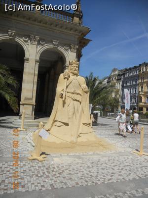 P16 [JUN-2016] statuia din nisip a regelui Karol IV
