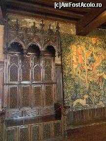 P19 [AUG-2012] Castelul Langeais - mobilier și tapițerii valoroase. 