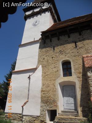 P17 [JUL-2016] turnul clopotnita a bisericii din Mesendorf