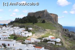P03 [MAR-2024] Insula Rodos, Lindos văzut dintr-o parcare de deasupra parcării Sf. Paul, se vede și amfiteatrul..
