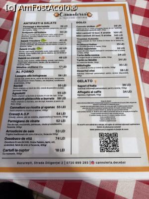 [P33] Cannoleria Decebal - meniul de mâncare » foto by nicole33
 - 
<span class="allrVoted glyphicon glyphicon-heart hidden" id="av1546499"></span>
<a class="m-l-10 hidden" id="sv1546499" onclick="voting_Foto_DelVot(,1546499,4083)" role="button">șterge vot <span class="glyphicon glyphicon-remove"></span></a>
<a id="v91546499" class=" c-red"  onclick="voting_Foto_SetVot(1546499)" role="button"><span class="glyphicon glyphicon-heart-empty"></span> <b>LIKE</b> = Votează poza</a> <img class="hidden"  id="f1546499W9" src="/imagini/loader.gif" border="0" /><span class="AjErrMes hidden" id="e1546499ErM"></span>