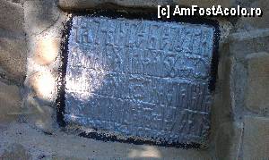 [P06] Inscripţia veche cu litere slavone, datând de pe vremea Anastasiei Doamna, soţia lui Duca-Vodă, de la mănăstirea Agapia Veche, jud. Neamţ.  » foto by traian.leuca †
 - 
<span class="allrVoted glyphicon glyphicon-heart hidden" id="av422392"></span>
<a class="m-l-10 hidden" id="sv422392" onclick="voting_Foto_DelVot(,422392,4213)" role="button">șterge vot <span class="glyphicon glyphicon-remove"></span></a>
<a id="v9422392" class=" c-red"  onclick="voting_Foto_SetVot(422392)" role="button"><span class="glyphicon glyphicon-heart-empty"></span> <b>LIKE</b> = Votează poza</a> <img class="hidden"  id="f422392W9" src="/imagini/loader.gif" border="0" /><span class="AjErrMes hidden" id="e422392ErM"></span>