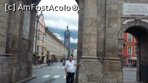 P16 [AUG-2016] Arcada Arcului de Triumf din Innsbruck, Tirol, Austria. 