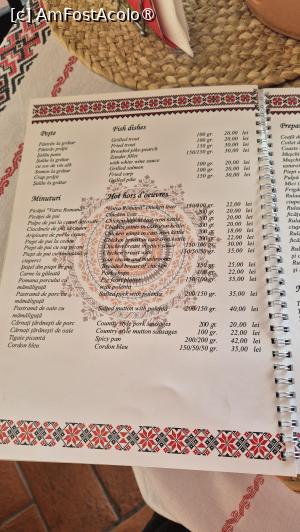 [P15] Restaurant Vatra Română- meniul » foto by ANILU
 - 
<span class="allrVoted glyphicon glyphicon-heart hidden" id="av1532440"></span>
<a class="m-l-10 hidden" id="sv1532440" onclick="voting_Foto_DelVot(,1532440,4701)" role="button">șterge vot <span class="glyphicon glyphicon-remove"></span></a>
<a id="v91532440" class=" c-red"  onclick="voting_Foto_SetVot(1532440)" role="button"><span class="glyphicon glyphicon-heart-empty"></span> <b>LIKE</b> = Votează poza</a> <img class="hidden"  id="f1532440W9" src="/imagini/loader.gif" border="0" /><span class="AjErrMes hidden" id="e1532440ErM"></span>