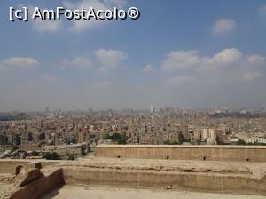 P16 [SEP-2018] Moscheea de Alabastru din Citadela lui Saladin - vedere panoramică asupra oraşului Cairo