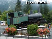 [P36] Locomotiva din Chamonix de la gara de unde pleaca trenuletul cu cremaliera. In locul unde este geamul este de fapt un ecarn unde ruleaza un film foarte dragut care prezinta traseul. » foto by Mika
 - 
<span class="allrVoted glyphicon glyphicon-heart hidden" id="av291502"></span>
<a class="m-l-10 hidden" id="sv291502" onclick="voting_Foto_DelVot(,291502,5749)" role="button">șterge vot <span class="glyphicon glyphicon-remove"></span></a>
<a id="v9291502" class=" c-red"  onclick="voting_Foto_SetVot(291502)" role="button"><span class="glyphicon glyphicon-heart-empty"></span> <b>LIKE</b> = Votează poza</a> <img class="hidden"  id="f291502W9" src="/imagini/loader.gif" border="0" /><span class="AjErrMes hidden" id="e291502ErM"></span>