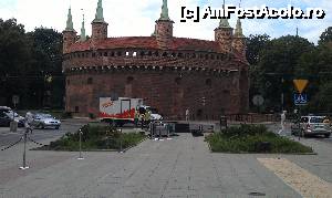 P18 [AUG-2013] Bastionul Barbacan pentru apărarea oraşului Cracovia, Polonia. 