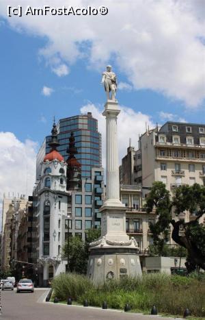 P57 [JAN-2019] Buenos Aires, Monumentul generalului Juan Lavalle, Sculptură în marmură
