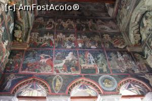 P10 [JUN-2022] Mănăstirea Dragomirna, Naos, peretele de vest ce desparte noasul de pronaos, superbe fresce!!