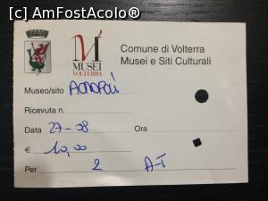 [P20] Se vede clar data in care am vizitat Volterra - 27.08.2016, adica intr-o zi de sambata. Din fotografiile publicate la articolul despre Volterra va puteti da lesne seama ca nu era organizat niciun targ.  » foto by Dana.S
 - 
<span class="allrVoted glyphicon glyphicon-heart hidden" id="av812273"></span>
<a class="m-l-10 hidden" id="sv812273" onclick="voting_Foto_DelVot(,812273,7623)" role="button">șterge vot <span class="glyphicon glyphicon-remove"></span></a>
<a id="v9812273" class=" c-red"  onclick="voting_Foto_SetVot(812273)" role="button"><span class="glyphicon glyphicon-heart-empty"></span> <b>LIKE</b> = Votează poza</a> <img class="hidden"  id="f812273W9" src="/imagini/loader.gif" border="0" /><span class="AjErrMes hidden" id="e812273ErM"></span>