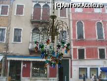 P16 [FEB-2007] Candelabru multicolor din sticla de Murano