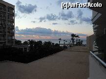 P19 [OCT-2011] Statiunea Larnaka - Lordos Beach Hotel, inserarea privita din balcon.