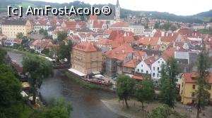 P11 [JUN-2016] Oraşul Krumlov, Boemia de sud, Cehia văzut de la castel. 