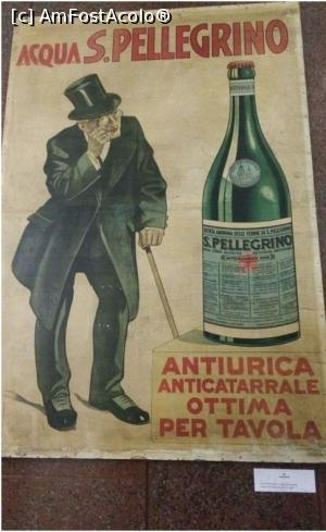 [P28] Una dintre primele reclame la apa San Pellegrino, care glorifică binefacerile ei curative » foto by Carmen Ion <span class="label label-default labelC_thin small">NEVOTABILĂ</span>