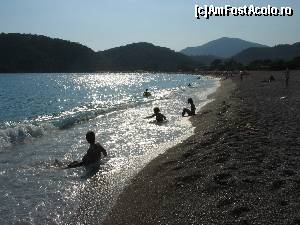 P02 [AUG-2014] Marea si plaja in golful OluDeniz, laguna albastra de langa Fethiye, in sud/vestul Anatoliei. 