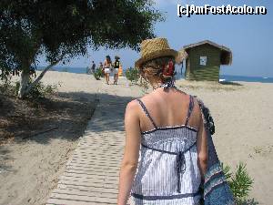 P14 [JUL-2010] Intrarea pe plaja Caretas de la Patara, o rezervatie naturala pentru testoase de langa Fethiye