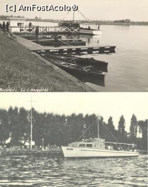 [P23] Primul vaporaș care a circulat în 1937 pe Lacul Herăstrău: „Luna Bucureștilor 1937” (jos: „Muncitorul”).  » foto by tata123 🔱 <span class="label label-default labelC_thin small">NEVOTABILĂ</span>