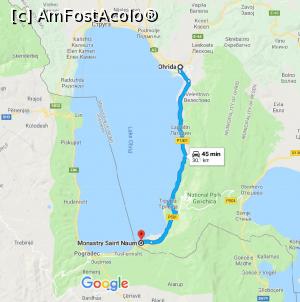 [P17] Lacul Ohrid, cu traseul pe șosea, către Mânăstirea Sf. Naum. » foto by puiutea <span class="label label-default labelC_thin small">NEVOTABILĂ</span>