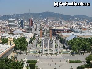 P17 [JUL-2013] Vedere de la Palatul National catre Piata Spania