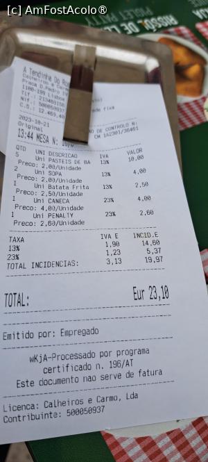 [P48] A Tendinha do Rossio, altă notă de plată » foto by irinad
 - 
<span class="allrVoted glyphicon glyphicon-heart hidden" id="av1504575"></span>
<a class="m-l-10 hidden" id="sv1504575" onclick="voting_Foto_DelVot(,1504575,14831)" role="button">șterge vot <span class="glyphicon glyphicon-remove"></span></a>
<a id="v91504575" class=" c-red"  onclick="voting_Foto_SetVot(1504575)" role="button"><span class="glyphicon glyphicon-heart-empty"></span> <b>LIKE</b> = Votează poza</a> <img class="hidden"  id="f1504575W9" src="/imagini/loader.gif" border="0" /><span class="AjErrMes hidden" id="e1504575ErM"></span>