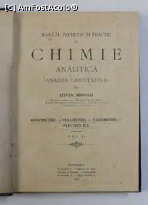 [P24] Chimie Analitică de Stefan Minovici » foto by Michi <span class="label label-default labelC_thin small">NEVOTABILĂ</span>