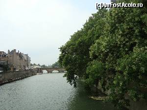 P01 [JUL-2014] Metz, vedere peste Moselle, de pe unul din podurile de piatra ale orasului