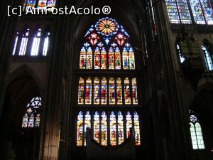 P09 [JUL-2014] Secolul 16 -vitraliile lui Valentin Bousch, pictor sticlar al Renasterii, in bratul sudic al transeptului -