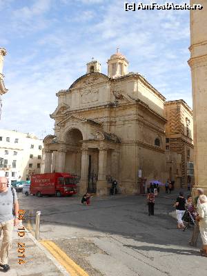 P16 [OCT-2014] Valletta - Church of St. Catherine, biserică romano-catolică destinată comunităţii italiene din Malta. 