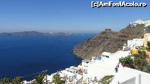 P18 [SEP-2014] Santorini: Firostefani, vedere spre Imerovigli si Stanca Skaros