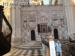 P08 [MAY-2018] Detaliu din interiorul catedralei Palencia, poreclită frumoasa necunoscută. 