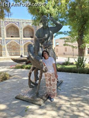 [P53] Uzbekistan, Bukhara, Statuia lui Hodja Nasreddin » foto by mprofeanu
 - 
<span class="allrVoted glyphicon glyphicon-heart hidden" id="av1549307"></span>
<a class="m-l-10 hidden" id="sv1549307" onclick="voting_Foto_DelVot(,1549307,18174)" role="button">șterge vot <span class="glyphicon glyphicon-remove"></span></a>
<a id="v91549307" class=" c-red"  onclick="voting_Foto_SetVot(1549307)" role="button"><span class="glyphicon glyphicon-heart-empty"></span> <b>LIKE</b> = Votează poza</a> <img class="hidden"  id="f1549307W9" src="/imagini/loader.gif" border="0" /><span class="AjErrMes hidden" id="e1549307ErM"></span>