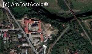 [P25] Mănăstirea Comana - vedere satelit (prelucrare GoogleMaps).  » foto by tata123 🔱 <span class="label label-default labelC_thin small">NEVOTABILĂ</span>