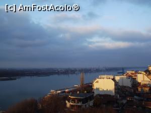 P03 [JAN-2019] Din balconul lateral al etajului nostru, o privire la asfinţit spre Dunăre