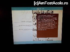 [P26] Sharjah, Muzeului Civilizatiei Islamice, unul din numeroasele diplay-uri aflate in muzeu. Cred ca ar fi necesare cateva zile ca sa citesti toate informatiile stocate in acestea.  » foto by mprofeanu
 - 
<span class="allrVoted glyphicon glyphicon-heart hidden" id="av640207"></span>
<a class="m-l-10 hidden" id="sv640207" onclick="voting_Foto_DelVot(,640207,18827)" role="button">șterge vot <span class="glyphicon glyphicon-remove"></span></a>
<a id="v9640207" class=" c-red"  onclick="voting_Foto_SetVot(640207)" role="button"><span class="glyphicon glyphicon-heart-empty"></span> <b>LIKE</b> = Votează poza</a> <img class="hidden"  id="f640207W9" src="/imagini/loader.gif" border="0" /><span class="AjErrMes hidden" id="e640207ErM"></span>
