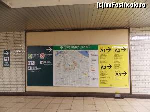 [P05] Tokyo, stația Bakurocho ne îndreaptă spre hotel. Cu galben sunt scrise ieșirile cu obiectivele mai importante. Se mai văd și semnele pentru liniile de metrou cu distanțele afișate în metri. Prea simplu!  » foto by mprofeanu
 - 
<span class="allrVoted glyphicon glyphicon-heart hidden" id="av671633"></span>
<a class="m-l-10 hidden" id="sv671633" onclick="voting_Foto_DelVot(,671633,19376)" role="button">șterge vot <span class="glyphicon glyphicon-remove"></span></a>
<a id="v9671633" class=" c-red"  onclick="voting_Foto_SetVot(671633)" role="button"><span class="glyphicon glyphicon-heart-empty"></span> <b>LIKE</b> = Votează poza</a> <img class="hidden"  id="f671633W9" src="/imagini/loader.gif" border="0" /><span class="AjErrMes hidden" id="e671633ErM"></span>