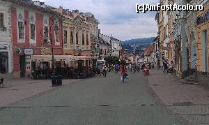 P02 [AUG-2014] Stradă lângă Piața SNP din centrul vechi al orașului Banska Bystrica, Slovacia