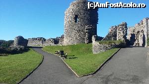 P15 [OCT-2015] Ruinele castelului din orașul Aberystwyth, Țara Galilor. 