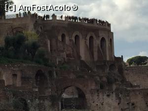 P11 [DEC-2017] Terasa de pe Colina Palatina vazuta de la nivelul Forumului Roman