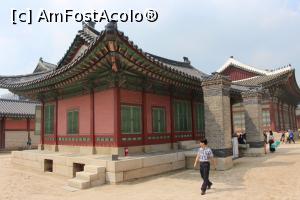 P17 [SEP-2016] Seul, Palatul Gyeongbok, Birourile regale cu frumoase coșuri de fum