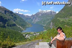 P15 [MAY-2013] Eu, ca o adevărată regină, cu întregul fiord la picioare :) la Fjordsetet