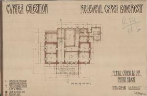 [P43] 43. Planul parterului conacului Familiei Golescu. » foto by msnd <span class="label label-default labelC_thin small">NEVOTABILĂ</span>