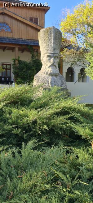 [P85] 85. Surpriză! Bustul din fața conacului nu îl prezintă pe Tudor Vladimirescu ci pe Dinicu Golescu. » foto by msnd
 - 
<span class="allrVoted glyphicon glyphicon-heart hidden" id="av1508983"></span>
<a class="m-l-10 hidden" id="sv1508983" onclick="voting_Foto_DelVot(,1508983,23475)" role="button">șterge vot <span class="glyphicon glyphicon-remove"></span></a>
<a id="v91508983" class=" c-red"  onclick="voting_Foto_SetVot(1508983)" role="button"><span class="glyphicon glyphicon-heart-empty"></span> <b>LIKE</b> = Votează poza</a> <img class="hidden"  id="f1508983W9" src="/imagini/loader.gif" border="0" /><span class="AjErrMes hidden" id="e1508983ErM"></span>