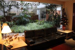 P11 [JAN-2019] Sao Paulo, Augusta Park Suite Hotel, Hol spațios, cu multă verdeață