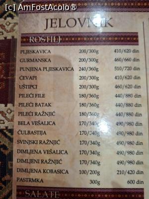 [P36] Niș, Kafana Ponoć, Meniul » foto by mprofeanu
 - 
<span class="allrVoted glyphicon glyphicon-heart hidden" id="av1533328"></span>
<a class="m-l-10 hidden" id="sv1533328" onclick="voting_Foto_DelVot(,1533328,25678)" role="button">șterge vot <span class="glyphicon glyphicon-remove"></span></a>
<a id="v91533328" class=" c-red"  onclick="voting_Foto_SetVot(1533328)" role="button"><span class="glyphicon glyphicon-heart-empty"></span> <b>LIKE</b> = Votează poza</a> <img class="hidden"  id="f1533328W9" src="/imagini/loader.gif" border="0" /><span class="AjErrMes hidden" id="e1533328ErM"></span>