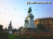 P05 [OCT-2010] Milano: monumentul ecvestru al lui Giuseppe Garibaldi din Piaza Cairoli